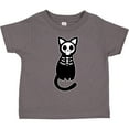 thumbnail image 3 of Inktastic Skeleton Cat Boys or Girls Toddler T-Shirt, 3 of 5
