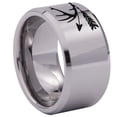 thumbnail image 3 of Trophy Antler and Arrows Tungsten Carbide Ring, 3 of 9