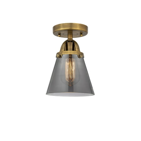 

Innovations Lighting 288-1C-9-6 Cone Semi-Flush Cone 6 Wide Semi-Flush Ceiling Fixture -