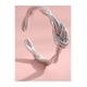 thumbnail image 2 of Forever Rings Delicado Diseño Nudo De Cobre Moda Puede Ser Ajustable Anillo Luz De Plata De Alto Grado Anillo, 2 of 7