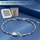 thumbnail image 4 of Pulseras Tulipán Para Mujer De Regalos Acero Inoxidable Xtellar plateado, 4 of 4