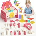 thumbnail image 1 of Hippopotamus Toolbox A Simulated Drill For Tightening Screws And Playing House, 1 of 9