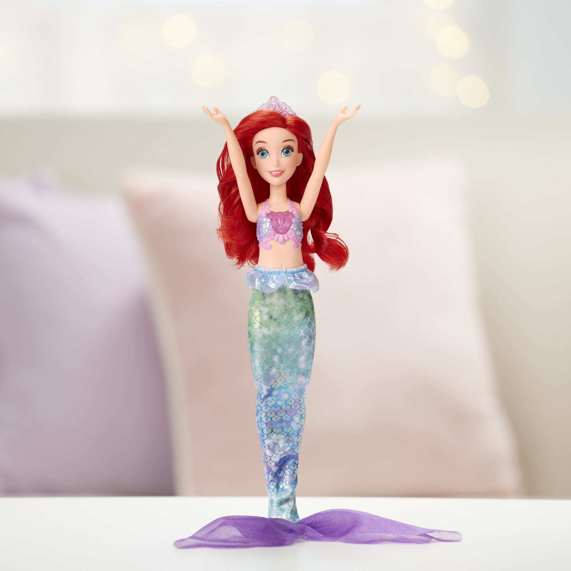 Disney Princess Shimmering Song Ariel, Singing Doll, for Ages 3 and Up 