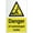 Warning Sign 4, variant on Caution Danger Ahead Sign 12 x 8 Inches - Rust-Free Aluminum, Outdoor Metal Tin Sign, Practical for Home, Business, Yard, Road, Construction, Hazard Zone