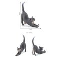 thumbnail image 4 of Figurines Miniatures de Chat de Ferme Éducatif Modèle Animal Figurines Jouet Ensemble/4, 4 of 5