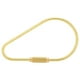 thumbnail image 2 of Outdoor Brass Keychain Screw Type Lock Clip Keys Holder Organizer Retro Key Ring, 2 of 5