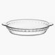 thumbnail image 1 of Moldes for tartas de cristal con asas for hornear y servir postres, aperitivos, ensaladas, 1 of 6