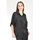 thumbnail image 5 of Conjunto camisero con brillo Roman Fashion /Juvenil, 01645 (Negro) negro CH, 5 of 6