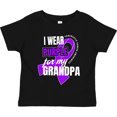 thumbnail image 3 of Inktastic I Wear Purple for My Grandpa Pancreatic Cancer Awareness Boys or Girls Toddler T-Shirt, 3 of 5
