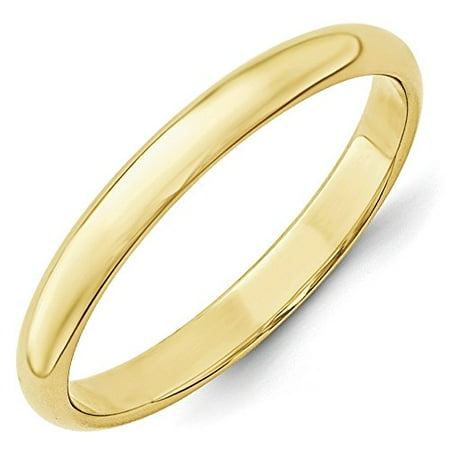 10K Yellow Gold 3.00MM LTW Comfort Fit Wedding Band Ring (5)