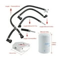 thumbnail image 2 of Disaster Prevention Bypass Kit for Ford 6.7L Powerstroke 2011-2023 Quick Connect Lines, Fuel System Protection, 2 of 11