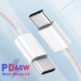 thumbnail image 1 of 60W USB Type-C PD Cable 3A Fast Charging Mobile Phone Notebook Data Cord Line, 1 of 8