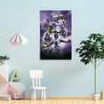thumbnail image 4 of Lamar Jackson American Football Art Poster Poster Decorative Painting Canvas Wall Art Living Room Posters Bedroom Painting 08x12inch(20x30cm), 4 of 6