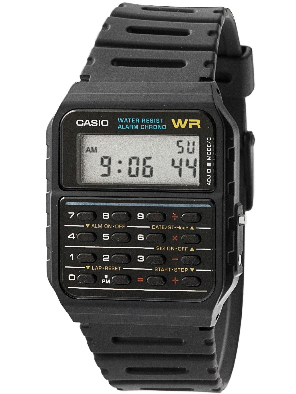 Mens CA53W-1 Classic Calculator Watch - Walmart.com