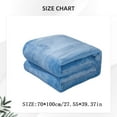 thumbnail image 2 of 27.55x39.37in Solid Color Double Velvet Bed Blanket, 2 of 4