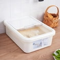 thumbnail image 1 of Large Airtight Rice Container Food Storage Cereal Container Flour Grain Container For Household, 1 of 6