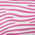 thumbnail image 4 of Everything Comfy Zebra Print Decorative Throw Pillow, 16x16 Inch, Pink/White,, 4 of 4