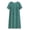 Khaki, variant on Women's T-shirts Summer Cotton Silk Short Sleeved Sleep Dress For Middle Aged Women New Loose Fitting Home Wear Elderly Sleepwear Plus Size Dress T-shirts