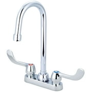 Central Brass Two Handle Centerset Laundry Faucet