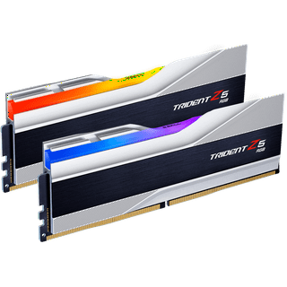 Kit Barrettes mémoire DIMM DDR4 G.Skill Trident Z RGB 3200Mhz 32Go (4x8Go)  (Noir) à prix bas