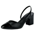 thumbnail image 2 of JENN ARDOR Women's Closed Toe Chunky Heels Slingback Pumps Block Dress Shoes 2.5 inch, 2 of 6