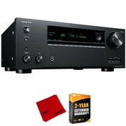 Onkyo TX-NR7100 9.2-Channel THX Certified AV Receiver Bundle with 2 YR CPS Enhanced Protection Pack and Deco Gear 6 x 6 inch Microfiber Cleaning Cloth