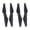 Gold Stripe, variant on YAHHU 2Pairs/Set CW CCW Quick Release Propellers Quadcopter Blade Replacement for DJI Mavic Air Drone, Carbon Fiber Composite Tough Material White Stripe (5.3 inches / 13.5 cm)