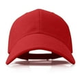 thumbnail image 2 of BKQCNKM Hats for Men, Mens Hats, Baseball Cap, Hat Summer Mens Baseball Solid Sports Casual Color Outdoors Cap 2pc Summer Baseball Caps, Red One Size, 2 of 3