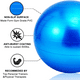 thumbnail image 3 of Pelota de ejercicio y yoga, para fitness, equilibrio, estabilidad y fisioterapia. Incluye bomba rápida., 3 of 5