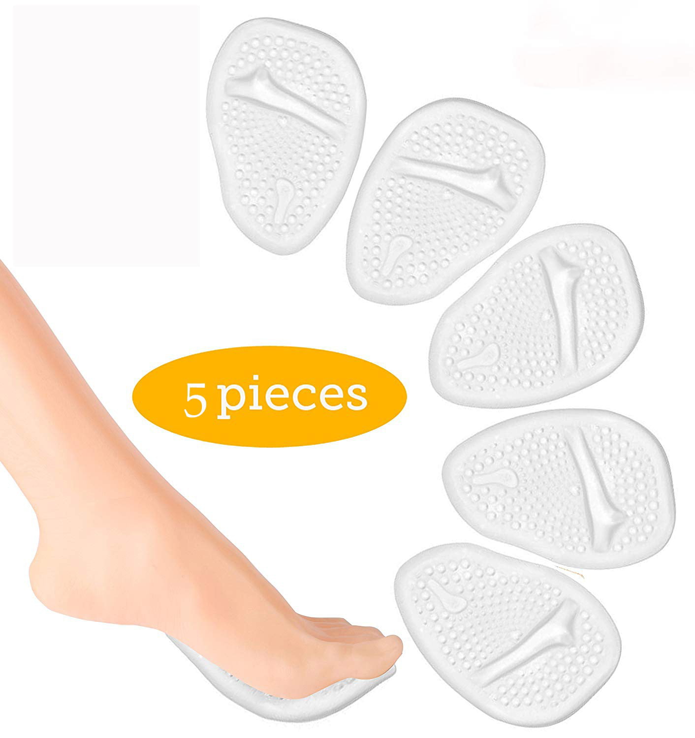 silicone metatarsal pads for high heels