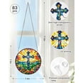 thumbnail image 5 of Acrylic Puzzle Suncatcher 83 Pieces Glowing Haven Sun Catchers Puzzle DIY SunCatchers Puzzles Window Hanging Home Garden Decor, 5 of 9