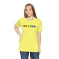 thumbnail image 6 of Rainbow Ghost Tee, Halloween Shirt, Unisex Graphic T-Shirt, Spooky Apparel, 6 of 6