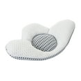 thumbnail image 1 of Lumbar Support Pillow Polyester Breathable Ergonomic Adjustable Lumbar Lower Back Sleep Cushion, 1 of 8