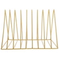 thumbnail image 1 of Shisuyan Desktop Book Rack Metal Books Rack File Organizer Triangle Iron Desktop Storage Book Rack, 1 of 8