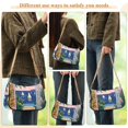 thumbnail image 4 of FORMRS Womens Shoulder Bag with Chain Strap Clutch Purse Cute Tote Handbag, Colorful Seaside, 4 of 7