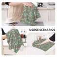 thumbnail image 3 of Disketp Retro Hippie Groovy Mushroom Waffle Weave Kitchen Dish Cloth,Super Absorbent Kitchen Dish Towels 16*26 Inches for Dish Rags Washing Dishes, Drying Dishes, 3 of 7