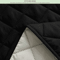 thumbnail image 4 of CHUN YI 1 Piece Sofa Couch Cover 6 Pockets with Elastic Straps Slipcover (XL-Chair, Black), 4 of 7
