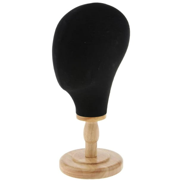 Cabeza de Maniquí para Gorras de Extensión de Cabello, Exhibición , Fabricación de Pelucas de