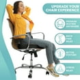 thumbnail image 6 of Node Gel-Enhanced Memory Foam Seat Cushion, Black Velour Ergonomic Orthopedic Comfort Pad, Ideal Pillow for Office Desk Chair, Wheelchair, Car & Truck, 6 of 7