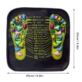 thumbnail image 6 of Foot Reflexology Massager Mat Feet Pain Relief Muscle Relaxation Kids Adults Anti-slip Foldable Acupressure Pad Portable Stone Walking Massage Tool, 6 of 8