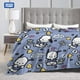 thumbnail image 3 of TAKARA TOMY Sanrio Pochacco Anime manta para perro en la cama, funda para dormir, aire acondicionado, sábana para niños, 3 of 4