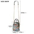 thumbnail image 2 of FORMRS Crossbody Bag for Women Quilted Travel Shoulder Cell Phone Purse with Chain Strap Handbag, Colorful Art Pattern, 2 of 7