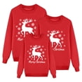 thumbnail image 2 of RXMEKW Chandail de Noël pour Femmes à Manches Longues Col Rond Imprimé Décontracté Chaud Style Maman Vêtement de Fête, 2 of 3
