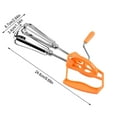 thumbnail image 3 of Hand-Cranked Semi-Automatic Egg Beater - Manual Handheld Mixer for Whipping Cream, Beating Eggs & Mixing Batter - Effortless Kitchen Tool, 3 of 5