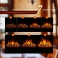 thumbnail image 4 of Canddidliike 18 Inch Electric Fireplace Insert with Log and Remote Control, Electric Fireplace Insert, Recessed & Freestanding, 4 of 11