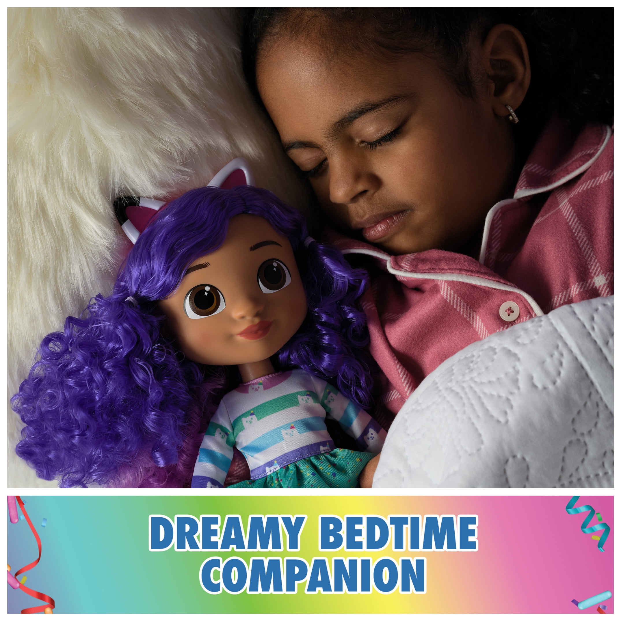Gabby's Dollhouse, Sing & Celebrate Gabby Girl Doll with Sound