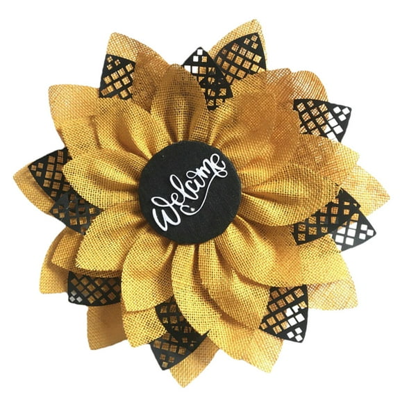 OUNONA  Wreath for Front Door Plate Ornaments Home Decoration