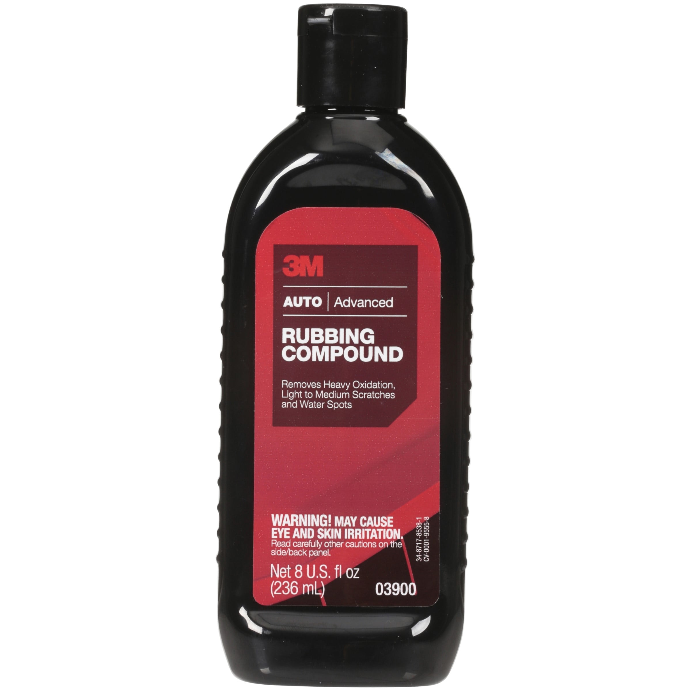 3M Auto Advanced Rubbing Compound 8 fl. oz. Bottle by 3M