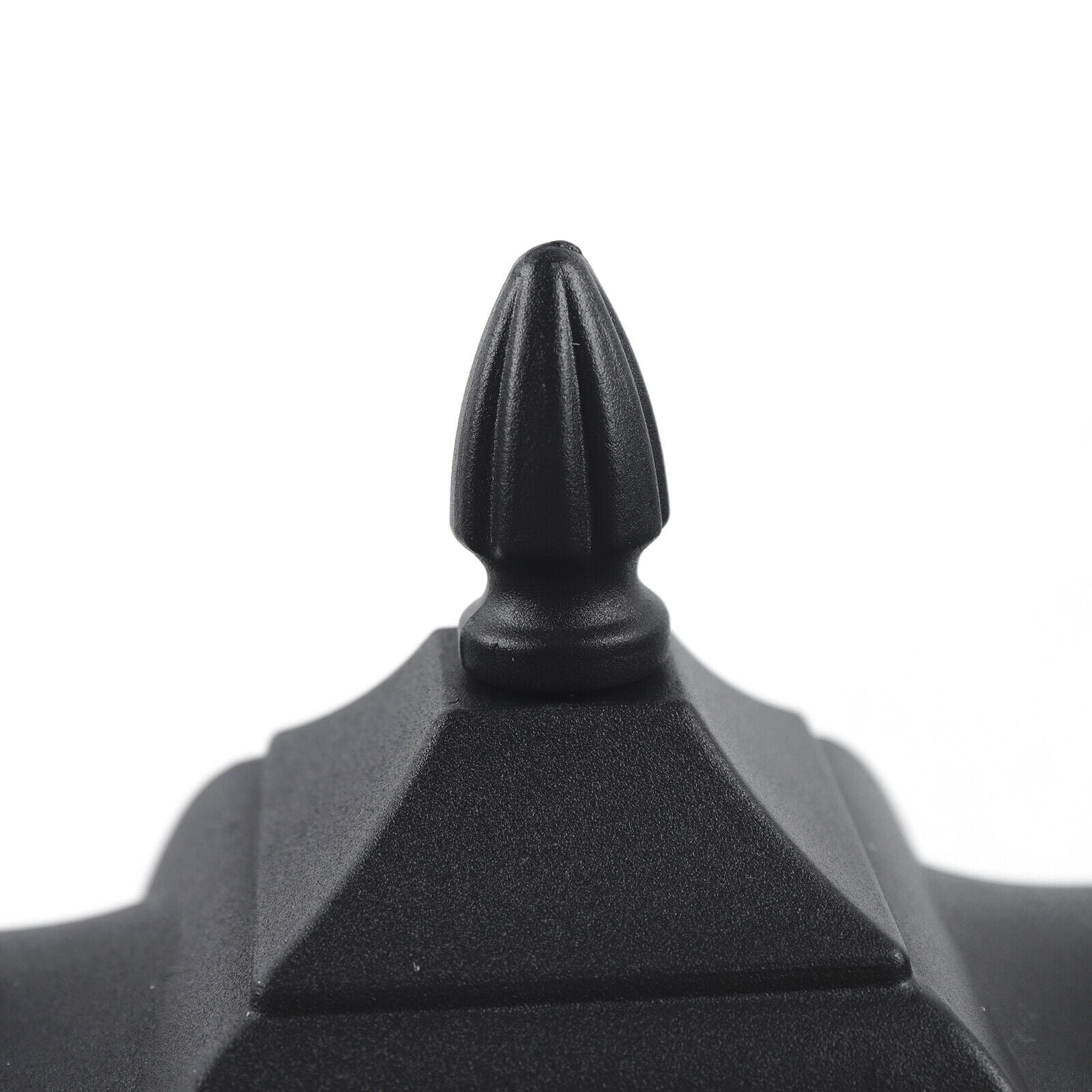 Outdoor Lamp Post Lights Waterproof Exterior Pole Lantern Lighting Fixtures for Garden Patio Yard Pathway Driveway E26 Fixture, Black