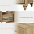 thumbnail image 6 of Set of 2 Dressers with 16 Drawers, Large Dresser TV Stand for Living Room Kids Room, Oak, 6 of 7